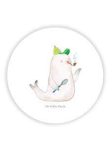 Mr. & Mrs. Panda Магнит на холодильник с изображением Шерлока Холмса и белой печатью, без каких-либо пояснений