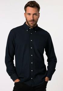 Рубашка LANGARM BUTTONDOWN-KRAGEN MODERN FIT BIS 8 XL JP1880, темно-синий