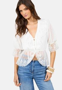 Блуза Lipsy, белый