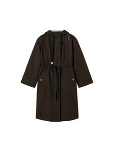 Парка с капюшоном TWINSET, черный