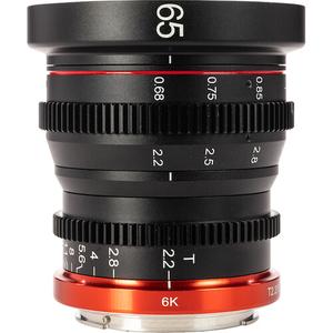Кинообъектив Meike 65mm T2.2 Super35 с фиксированным фокусным расстоянием (Canon RF)
