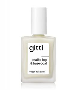 База для ногтей и верхнее покрытие gitti Matte Top & Base Coat, 1 шт.