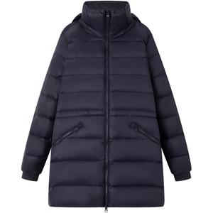 Tommy Hilfiger Воротник-воронка Застёжка-молния Пуховик, Navy Blue DW5