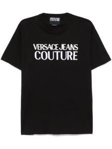 Versace Jeans Couture футболка с логотипом, черный
