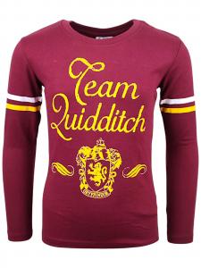 Лонгслив 'Harry Potter' в цвете бордо