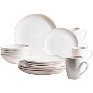 Комплект посуды Kombiservice FROZEN, Kombiservice, керамическая посуда Mäser, белый