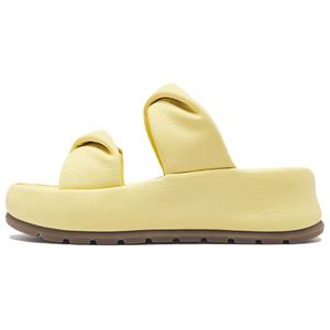 AGSDON Женские ПВХ поливинилхлоридные устойчивые к истиранию и запаху шлепанцы - желтые, цвет Yellow