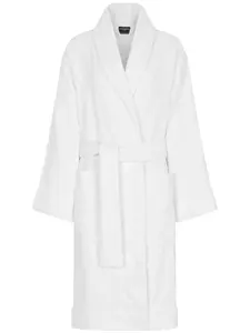 Жаккардовый халат Dolce & Gabbana, белый