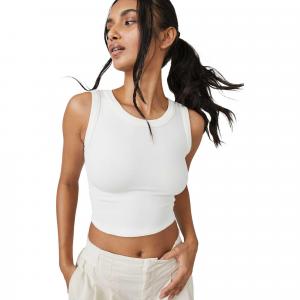 Женская майка-борцовка для броска по кольцу Free People, White