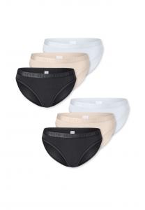 Трусики бикини-трусики - супер мягкие Elle, черный