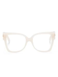 Очки в большой оправе Off-White Eyewear, нейтральный