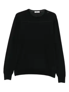 Свитер с круглым вырезом Giuuno, черный