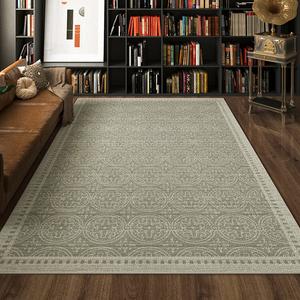 AOVOC Ковер 180х250 см в винтажном стиле для гостиной, спальни или кабинета, под кофейный стол