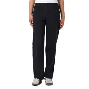 Джинсы Noisy May Josie Baggy Fit Az385Bl high waist, черный