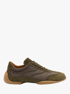 Ruthwaite Suede Blend Split Sole Trainers Russell & Bromley, Green