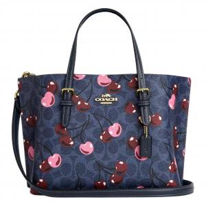 COACH Сумка-шоппер Mollie из прорезиненной ткани