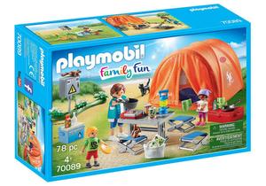 Playmobil, набор фигурок Семейный кемпинг