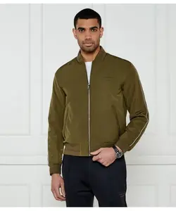 Coltar_Ps куртка-бомбер Porsche x Boss Regular fit Boss, зеленый