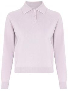 Шерстяная рубашка поло Maison Margiela, серый