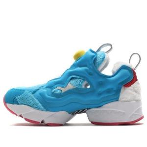 Кроссовки doraemon x atmos x instapump fury og 'furry blue' Reebok, синий