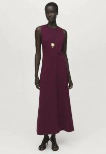Платье Mango Maxi dress, Bordeaux