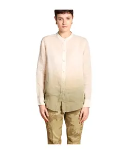 Рубашка из рами в восточном стиле Mason'S, мультиколор