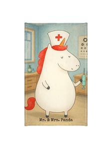 Mr. & Mrs. Panda Полотенце с дизайном «Единорог-медсестра» без буквы S    белого цвета