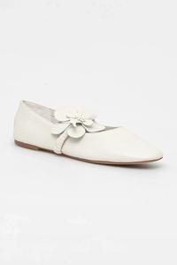 Кожаные балетки FLORALINA Aldo, бежевый