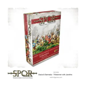 Дакия и Сарматия — Племенники с дротиками, SPQR - Dacia & Sarmatia (28mm) (Warlord Games)