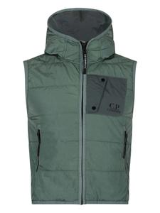 Жилет с деталями для очков C.P. Company Kids, зеленый