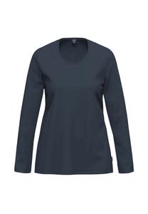 Пижамная рубашка с длинным рукавом Mix & Match - натуральный хлопок AMMANN, цвет Nightblue