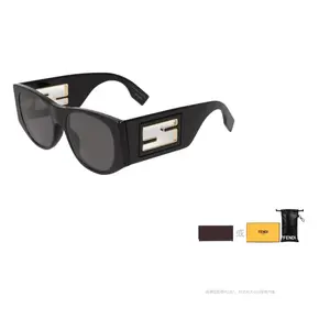 FENDI Солнцезащитные очки квадратной формы, Black