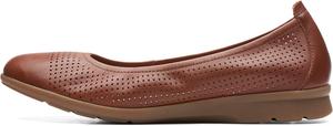 Женские балетки Clarks Jenette Ease, светло-коричневый