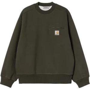 Свитшот Detroit мужской Carhartt WIP, оливковый