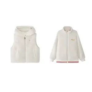 Детский комплект из двух предметов: куртка с утеплителем FILA KIDS, cloud белый