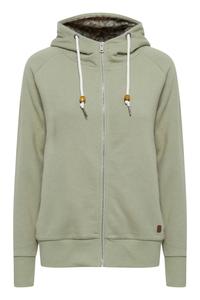 Толстовка с капюшоном на молнии Oxmo ULLA, зеленый