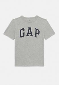 Футболка с принтом LOGO TEE BOYS GAP, светло-серый