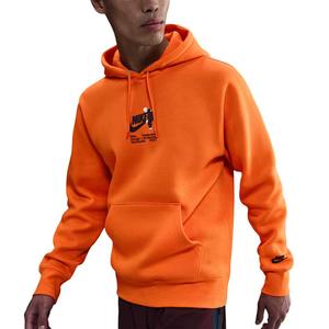 Nike Оранжевый мужской свитшот
