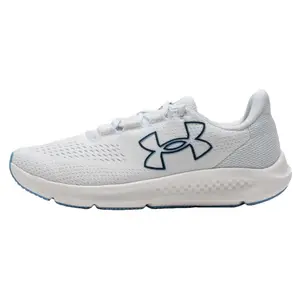 Кроссовки Charged Pursuit 3 для бега мужские с низким верхом белый/синий Under Armour