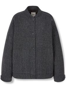 Куртка с застежкой-кнопкой STUDIO TOMBOY, серый