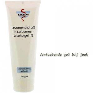 Левоментол 2% Карбомер гель 100г Fagron