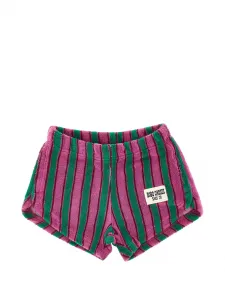 Полосатые шорты Bobo Choses, розовый