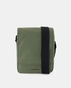 Средняя гладкая лакированная сумка через плечо Dustin, цвет Kaki