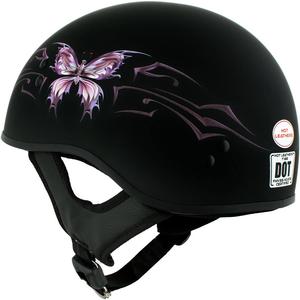 Шлем Milwaukee Leather Hot Leathers HLD1052, черный