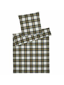 Постельное белье Westminster 2666 03 фланель горчично-желтого цвета JOOP!, 135x200 см (80x80 см)