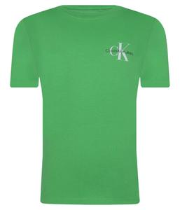 Футболка Calvin Klein Jeans с короткими рукавами, зеленый