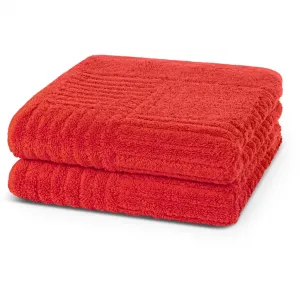 Полотенца CARRE, 100% хлопок, ребристая структура, большой выбор цветов Ross, Hummer