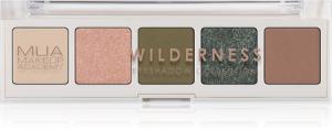 Палитра теней для век MUA Makeup Academy Professional 5 Shade Palette, Wilderness 3,8 g