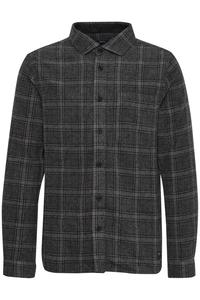 Клетчатая рубашка INDICODE JEANS Regular fit Button Up Shirt Valmer, серый