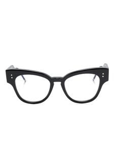 Thom Browne Eyewear очки в оправе-бабочке, черный